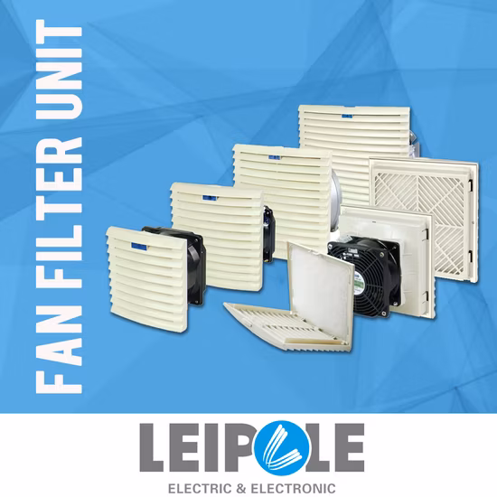 産業用エンクロージャー フィルターファン 排気換気 軸流ファン